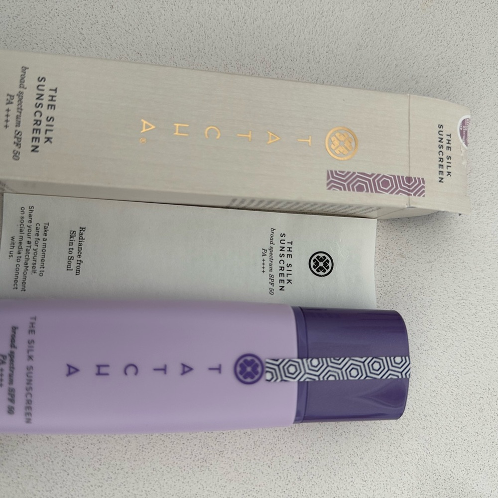 Tatcha The Silk Sunscreen - Lavender and Cream